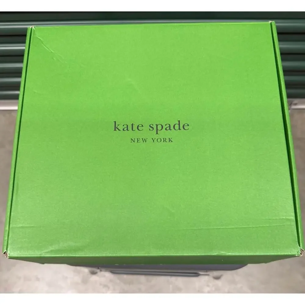CURRENT SEASON NIB! Kate Spade New York Halo Platform Sandals – Size 8.5 Saddle
